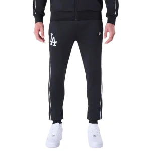 LA Dodgers MLB Track Pants Black Fleece Joggers