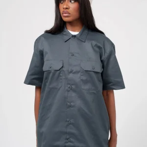 Chemise Dickies Charcoal Manches Courtes