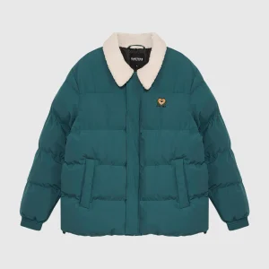 Blouson Puffer Heart Jade