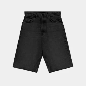Bermuda Loose Baggy Denim Noir