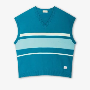 Gilet Jade à rayures