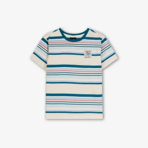 T-shirt à rayures Giovanni World