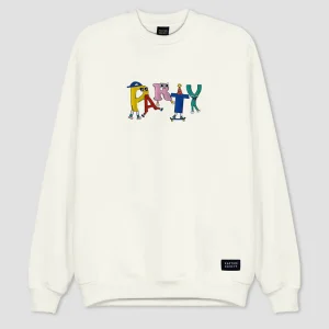 Sweatshirt Party Ivory