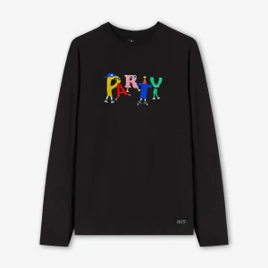 T-shirt noir oversize Party