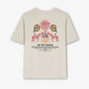 T-shirt Nairobi Light Stone délavé