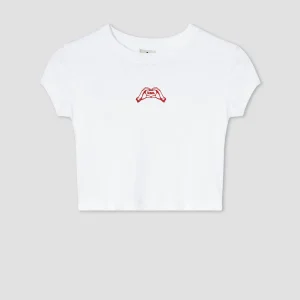 Coeur Main Kao T-Shirt blanc