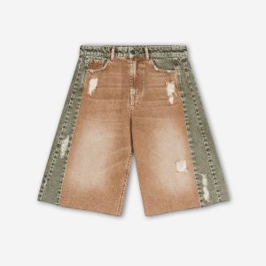 Tusa Short Washed Army/ Brown