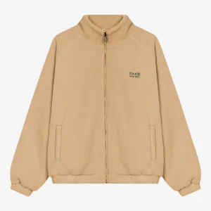 Life is Tricky Camel Fleece Jacket