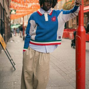 Polo oversize Jersey Tricky Love Royal