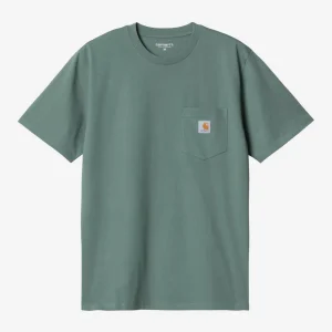 T-shirt Carhartt WIP Pocket Silver Pine