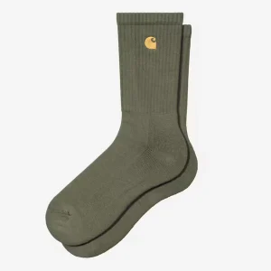 Chaussettes Carhartt WIP Chase Leaf/Gold