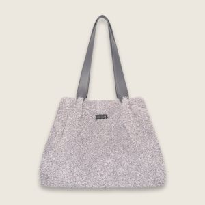 Bulaggi sac peluche – gris clair