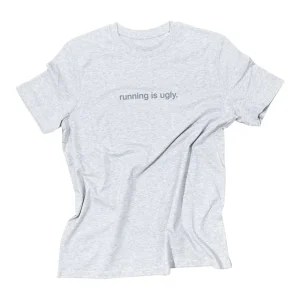 4T2 - Running is ugly Tee - light heather grey - Teeshirt hommes