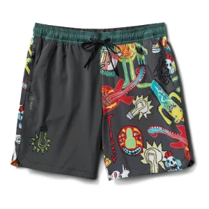 Roark Run Amok - Serrano Shorts 7” - charcoal - short running hommes