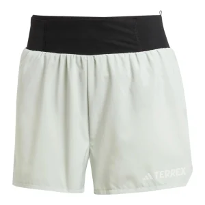 Adidas - Terrex Xperior Short 5” - linen green - Short running femmes