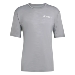 Adidas - Xperior Tee - grey - teeshirt running hommes