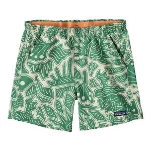 Patagonia - Women's Baggies™ Shorts - 5" - Bees and Flowers / Heartleaf Green - short/maillot de bain femmes