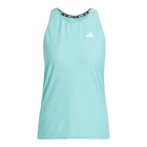 Adidas - On The Run B Tank - mint ton - débardeur running femmes