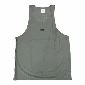 Currently - C-R™ Pro Singlet - Gray - débardeur Running hommes