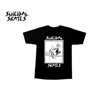 T-SHIRT DOGTOWN X SUICIDAL SKATES "POOL SKATER" - MADE IN USA