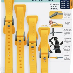 Accessoire de sac Stretch-Loc TPU Straps (4 packs)