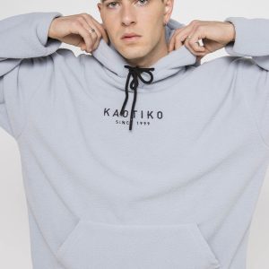 Polaire à Capuche Grise