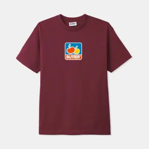 Tee-shirt Butter Goods Grove Burgundy