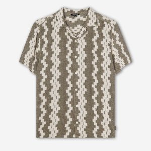 Chemise Ethnic Army/ Blanc cassé
