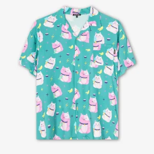 Cats Chinese Jade Shirt