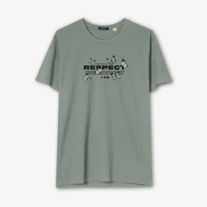 Tee-shirt Washed Respect Army