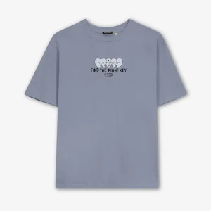 Washed Find The Right Key T-shirt