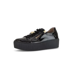 Gabor – sneakers vernies – noir