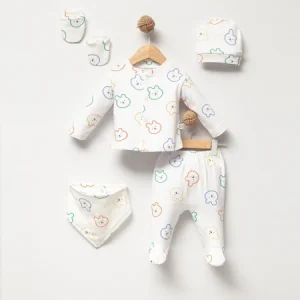 ENSEMBLE 5 PIECES MATERNITE 0-1 mois