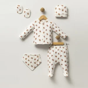 ENSEMBLE 5 PIECES MATERNITE 0-1 mois